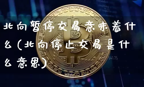 北向暂停交易意味着什么(北向停止交易是什么意思)_https://www.jyywjc.com_股票_第1张