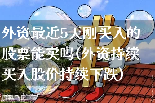 外资最近5天刚买入的股票能卖吗(外资持续买入股价持续下跌)_https://www.jyywjc.com_股票价格_第1张