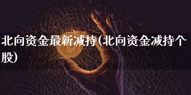 北向资金最新减持(北向资金减持个股)_https://www.jyywjc.com_股票行情_第1张