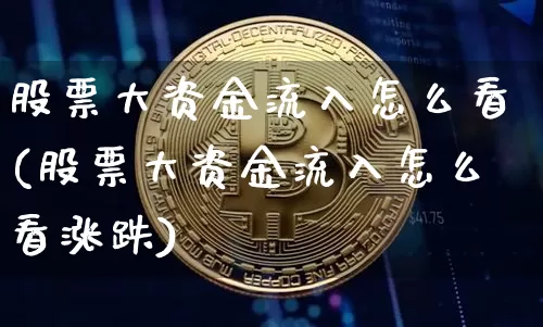 股票大资金流入怎么看(股票大资金流入怎么看涨跌)_https://www.jyywjc.com_股票_第1张