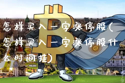 怎样买入一字涨停股(怎样买入一字涨停股什么时间挂)_https://www.jyywjc.com_股票价格_第1张