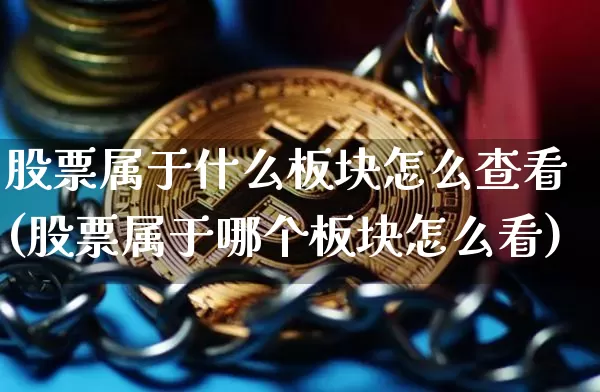 股票属于什么板块怎么查看(股票属于哪个板块怎么看)_https://www.jyywjc.com_深交所_第1张
