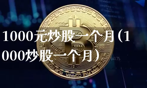 1000元炒股一个月(1000炒股一个月)_https://www.jyywjc.com_上交所_第1张