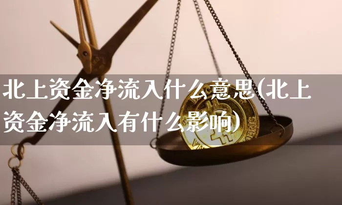 北上资金净流入什么意思(北上资金净流入有什么影响)_https://www.jyywjc.com_股票_第1张