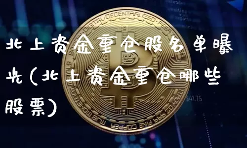 北上资金重仓股名单曝光(北上资金重仓哪些股票)_https://www.jyywjc.com_股票板块_第1张