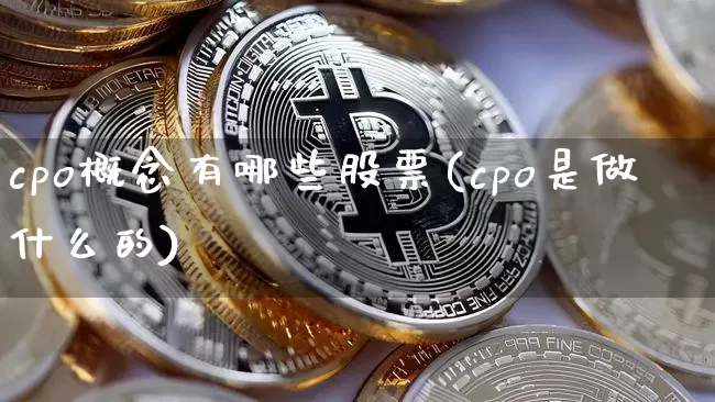 cpo概念有哪些股票(cpo是做什么的)_https://www.jyywjc.com_创业板_第1张