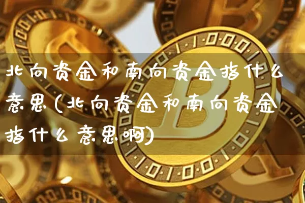 北向资金和南向资金指什么意思(北向资金和南向资金指什么意思啊)_https://www.jyywjc.com_股票趋势_第1张