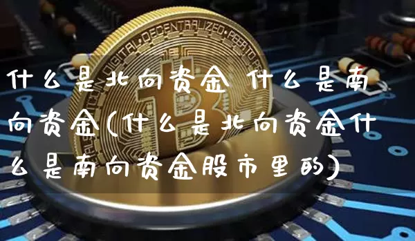 什么是北向资金 什么是南向资金(什么是北向资金什么是南向资金股市里的)_https://www.jyywjc.com_股票趋势_第1张