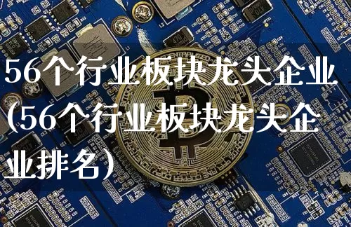 56个行业板块龙头企业(56个行业板块龙头企业排名)_https://www.jyywjc.com_股票_第1张