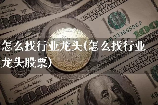 怎么找行业龙头(怎么找行业龙头股票)_https://www.jyywjc.com_股票板块_第1张