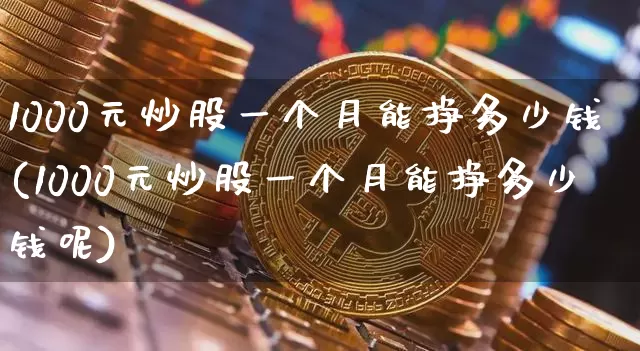 1000元炒股一个月能挣多少钱(1000元炒股一个月能挣多少钱呢)_https://www.jyywjc.com_股票行情_第1张