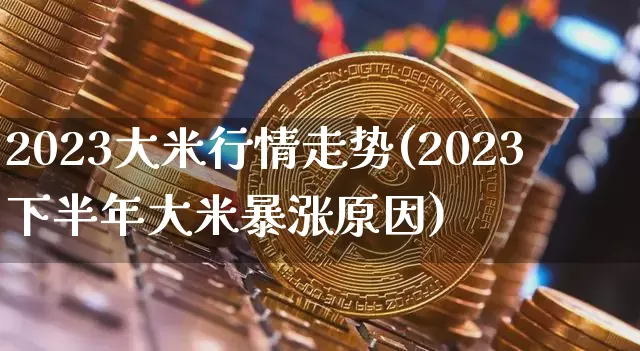 2023大米行情走势(2023下半年大米暴涨原因)_https://www.jyywjc.com_股票板块_第1张