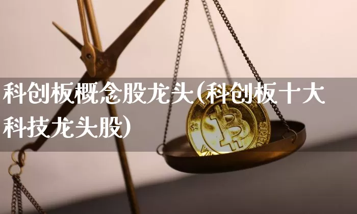 科创板概念股龙头(科创板十大科技龙头股)_https://www.jyywjc.com_股票_第1张