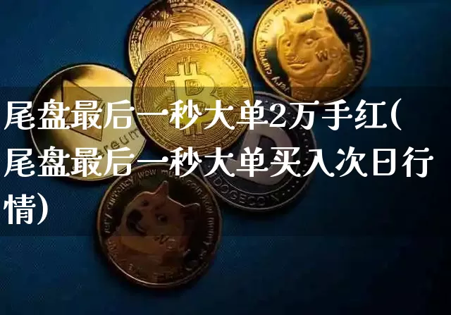 尾盘最后一秒大单2万手红(尾盘最后一秒大单买入次日行情)_https://www.jyywjc.com_股票_第1张