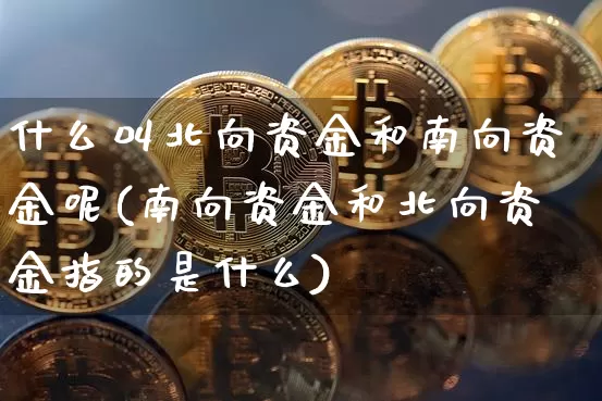 什么叫北向资金和南向资金呢(南向资金和北向资金指的是什么)_https://www.jyywjc.com_股票价格_第1张