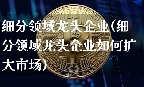 细分领域龙头企业(细分领域龙头企业如何扩大市场)_https://www.jyywjc.com_股票_第1张