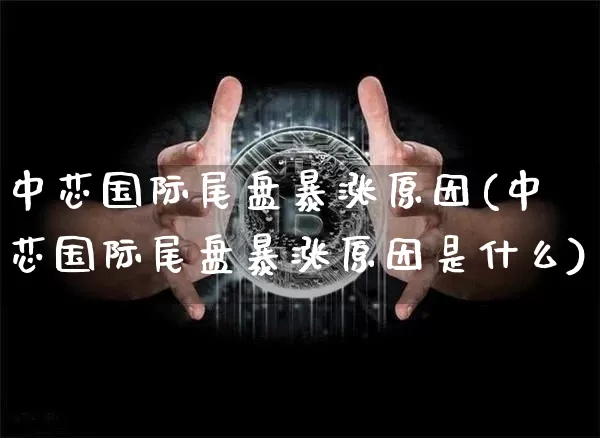 中芯国际尾盘暴涨原因(中芯国际尾盘暴涨原因是什么)_https://www.jyywjc.com_股票板块_第1张