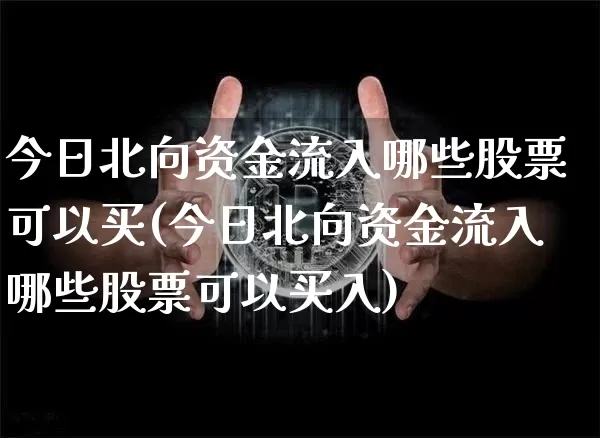今日北向资金流入哪些股票可以买(今日北向资金流入哪些股票可以买入)_https://www.jyywjc.com_股票行情_第1张