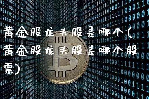 黄金股龙头股是哪个(黄金股龙头股是哪个股票)_https://www.jyywjc.com_股票行情_第1张