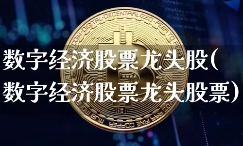 数字经济股票龙头股(数字经济股票龙头股票)_https://www.jyywjc.com_上交所_第1张