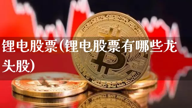 锂电股票(锂电股票有哪些龙头股)_https://www.jyywjc.com_科创板_第1张