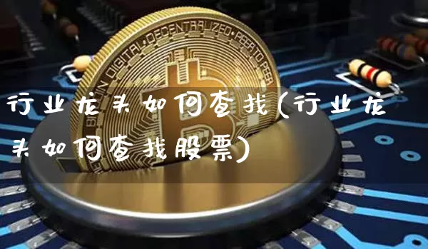行业龙头如何查找(行业龙头如何查找股票)_https://www.jyywjc.com_股票板块_第1张