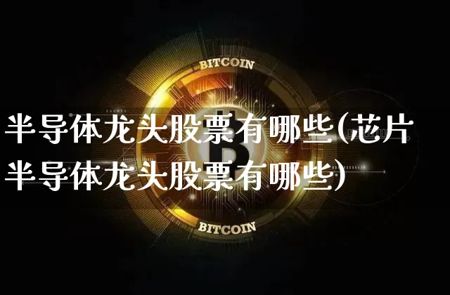 半导体龙头股票有哪些(芯片半导体龙头股票有哪些)_https://www.jyywjc.com_股票趋势_第1张