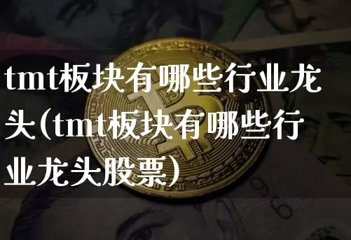 tmt板块有哪些行业龙头(tmt板块有哪些行业龙头股票)_https://www.jyywjc.com_股票行情_第1张