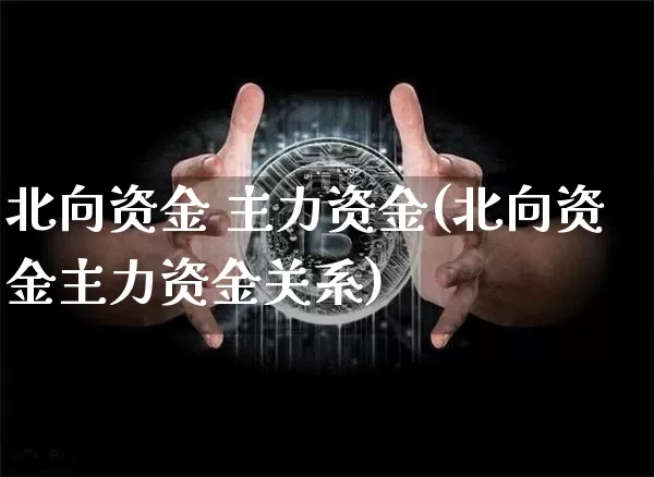 北向资金 主力资金(北向资金主力资金关系)_https://www.jyywjc.com_股票板块_第1张
