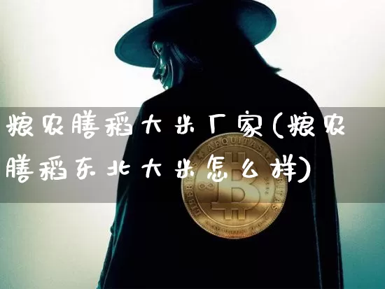 粮农膳稻大米厂家(粮农膳稻东北大米怎么样)_https://www.jyywjc.com_股票板块_第1张