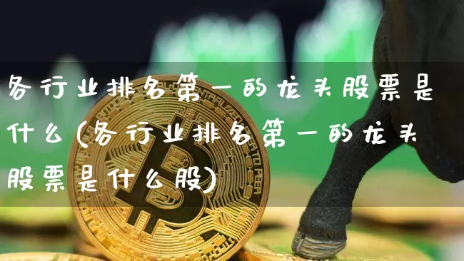 各行业排名第一的龙头股票是什么(各行业排名第一的龙头股票是什么股)_https://www.jyywjc.com_股票价格_第1张
