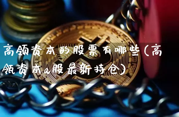 高领资本的股票有哪些(高瓴资本a股最新持仓)_https://www.jyywjc.com_股票板块_第1张