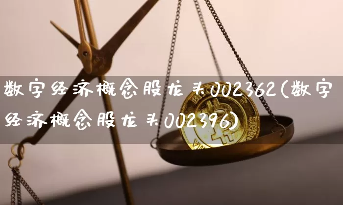 数字经济概念股龙头002362(数字经济概念股龙头002396)_https://www.jyywjc.com_深交所_第1张