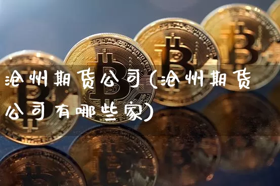沧州期货公司(沧州期货公司有哪些家)_https://www.jyywjc.com_上交所_第1张