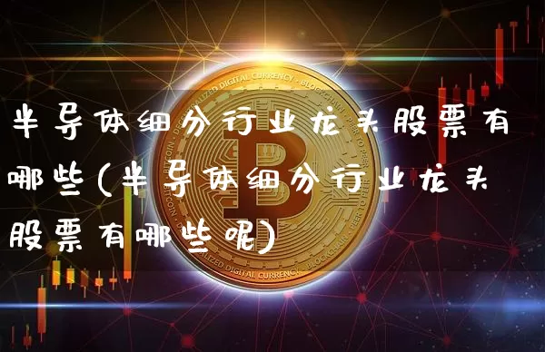 半导体细分行业龙头股票有哪些(半导体细分行业龙头股票有哪些呢)_https://www.jyywjc.com_股票趋势_第1张