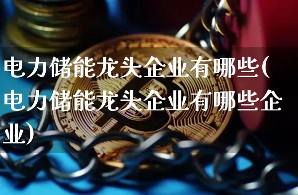 电力储能龙头企业有哪些(电力储能龙头企业有哪些企业)_https://www.jyywjc.com_股票板块_第1张