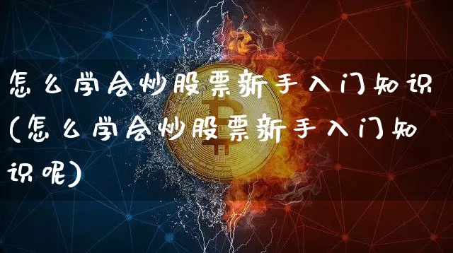 怎么学会炒股票新手入门知识(怎么学会炒股票新手入门知识呢)_https://www.jyywjc.com_股票价格_第1张