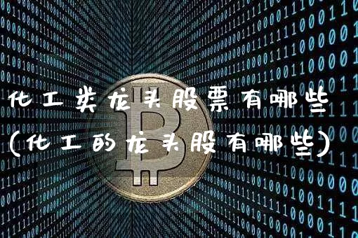 化工类龙头股票有哪些(化工的龙头股有哪些)_https://www.jyywjc.com_股票趋势_第1张