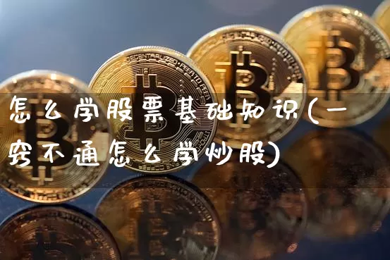 怎么学股票基础知识(一窍不通怎么学炒股)_https://www.jyywjc.com_股票板块_第1张