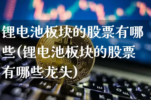锂电池板块的股票有哪些(锂电池板块的股票有哪些龙头)_https://www.jyywjc.com_股票_第1张