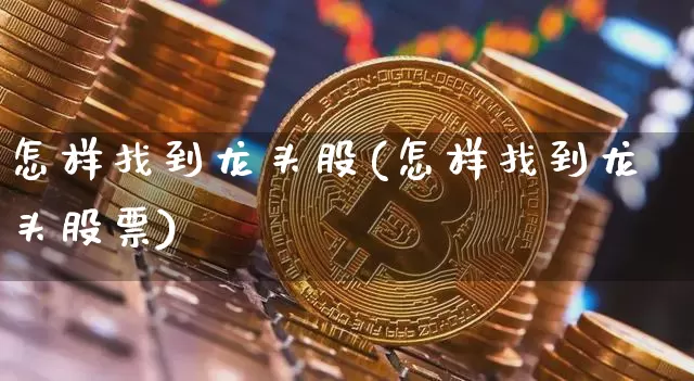 怎样找到龙头股(怎样找到龙头股票)_https://www.jyywjc.com_股票价格_第1张