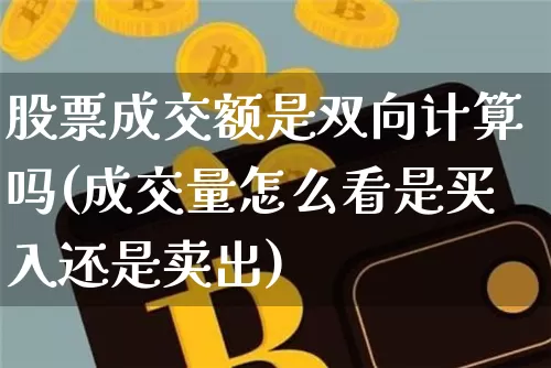 股票成交额是双向计算吗(成交量怎么看是买入还是卖出)_https://www.jyywjc.com_创业板_第1张