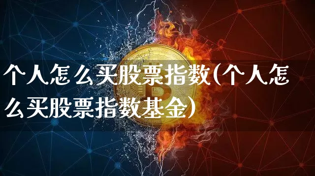 个人怎么买股票指数(个人怎么买股票指数基金)_https://www.jyywjc.com_创业板_第1张
