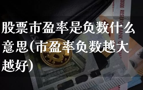 股票市盈率是负数什么意思(市盈率负数越大越好)_https://www.jyywjc.com_创业板_第1张
