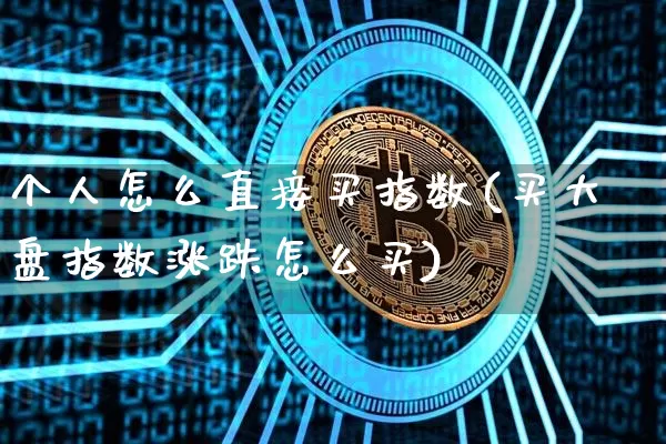 个人怎么直接买指数(买大盘指数涨跌怎么买)_https://www.jyywjc.com_股票_第1张