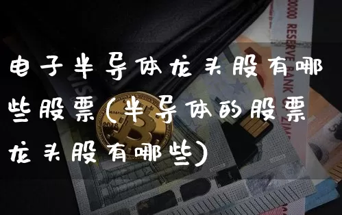 电子半导体龙头股有哪些股票(半导体的股票龙头股有哪些)_https://www.jyywjc.com_深交所_第1张