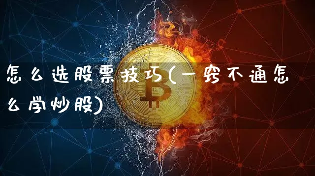 怎么选股票技巧(一窍不通怎么学炒股)_https://www.jyywjc.com_股票_第1张