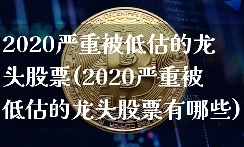 2020严重被低估的龙头股票(2020严重被低估的龙头股票有哪些)_https://www.jyywjc.com_科创板_第1张