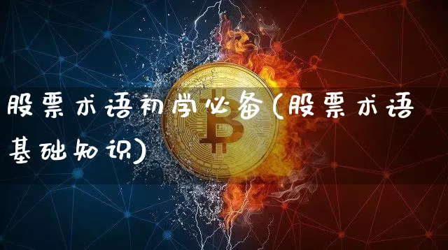 股票术语初学必备(股票术语基础知识)_https://www.jyywjc.com_深交所_第1张