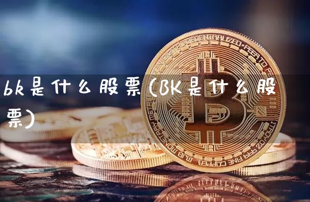 bk是什么股票(BK是什么股票)_https://www.jyywjc.com_深交所_第1张